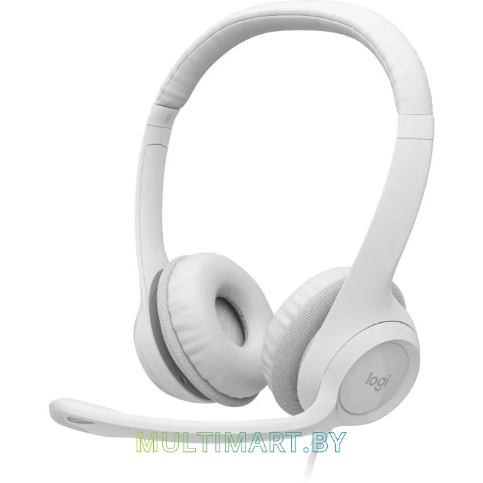Офисная гарнитура Logitech H390 (белый)